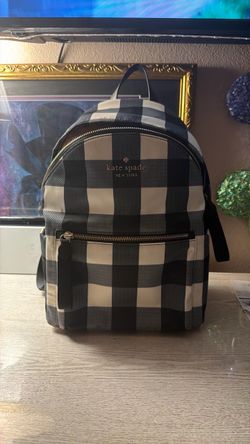 Kate Spade New York Checkered Backpack