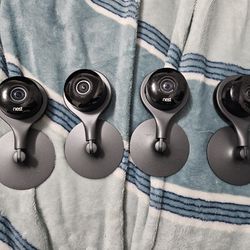 4 Google Nest Cameras