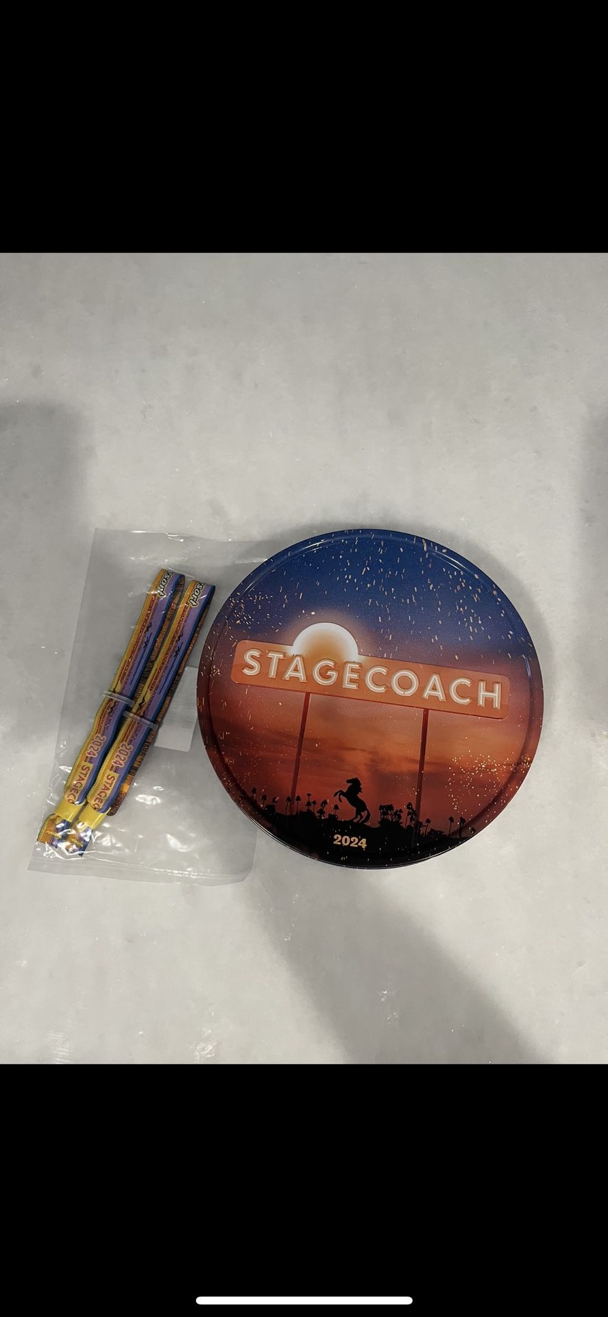 ONE Stagecoach festival RV wristband