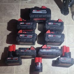Milwakee Battery Bundle