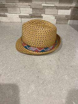 Fedora straw hat