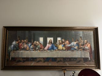 JESUS LAST SUPPER CANVAS