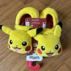 NWT Licensed Pokémon Pikachu kids shoes size 11