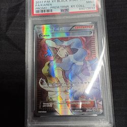 Karen PSA 9 Trainer Promo Full Art