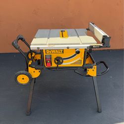 Dewalt 15 amp 10" Job site Table Saw