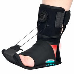 New Supurelax Plantar Fasciitis Night Splint – Adjustable Foot Brace