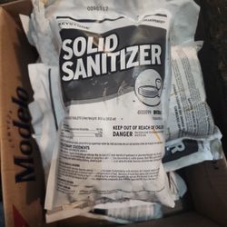 Solid Sanitizar Tablets