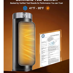 Smart Space Heater With WiFi App/Alexa & Google Voice.