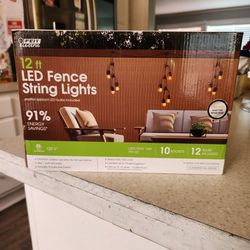 LED Fence String Lights 