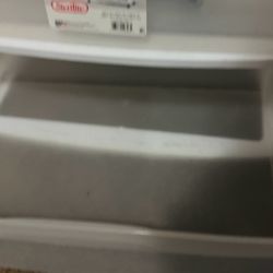 MOVING SALE! - MUST GO! - White Plastic Bin
