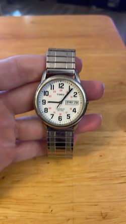 Timex Indiglo Day-Date Watch *Still Works*