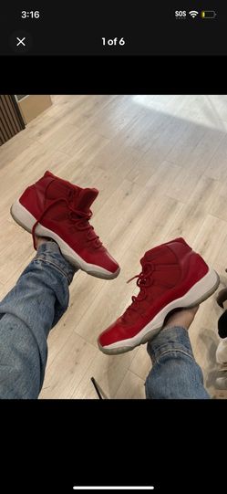 PREOWNED Jordan 11 Win Like '96 Size 5.5Y 