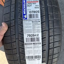 Michelin Tire New Single One