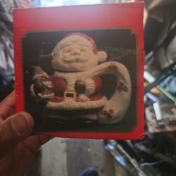 Santa Ceramic Tea Pot 