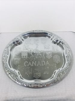 Vintage Elbro Cadeau Canada Tray Platter