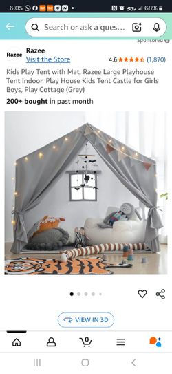 Razee (Gray) Play Tent