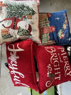 Christmas decoration pillows