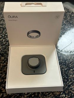 Oura - Ring 4 - Smart Ring - Size 12 Stealth