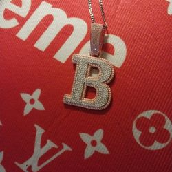 Rose Gold Plated Letter B