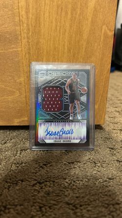 Isaac Okoro 2020-21 Obsidian Rookie Patch Auto /49
