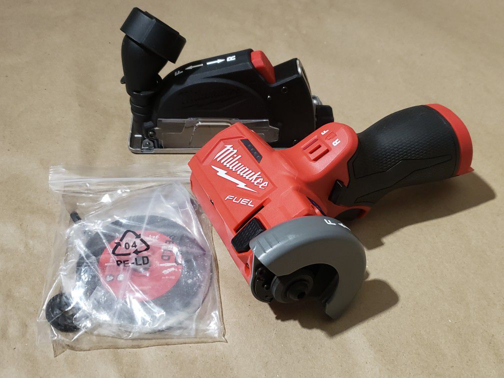 Milwaukee M12 FUEL 12-Volt 3 in. Lithium-Ion Brushless Cordless Cut Off Saw (Tool-Only)