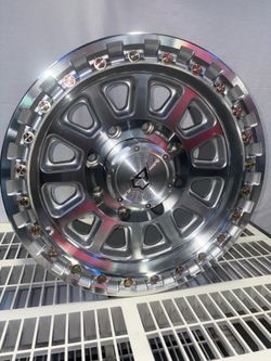 🛞 Brand New Arena Enduro Wheels – Set of 4 – 17x9 | 8x180 | Gloss Silver Machined