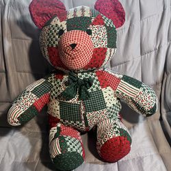 Vintage Teddy Bear Christmas Quilt Patter 