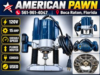 Unknown Variable Speed Plunge Router 120V