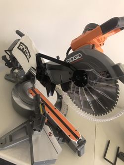 Ridgid 12” sliding Miter Saw