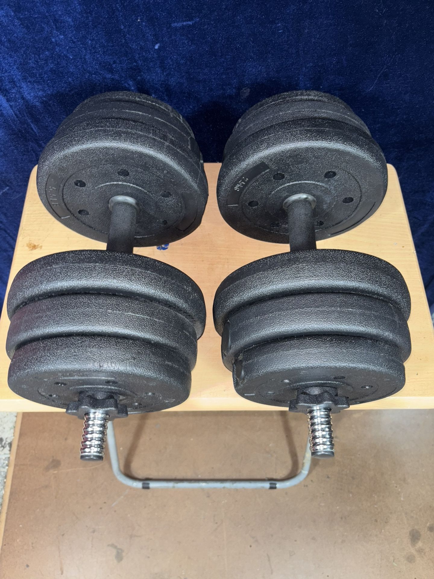25 lb Adjustable Dumbbells