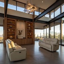 Free Delivery Messina Leather Recliner Couches 