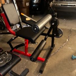 Leg extension leg curl new