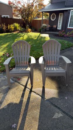 Free Adirondack chairs