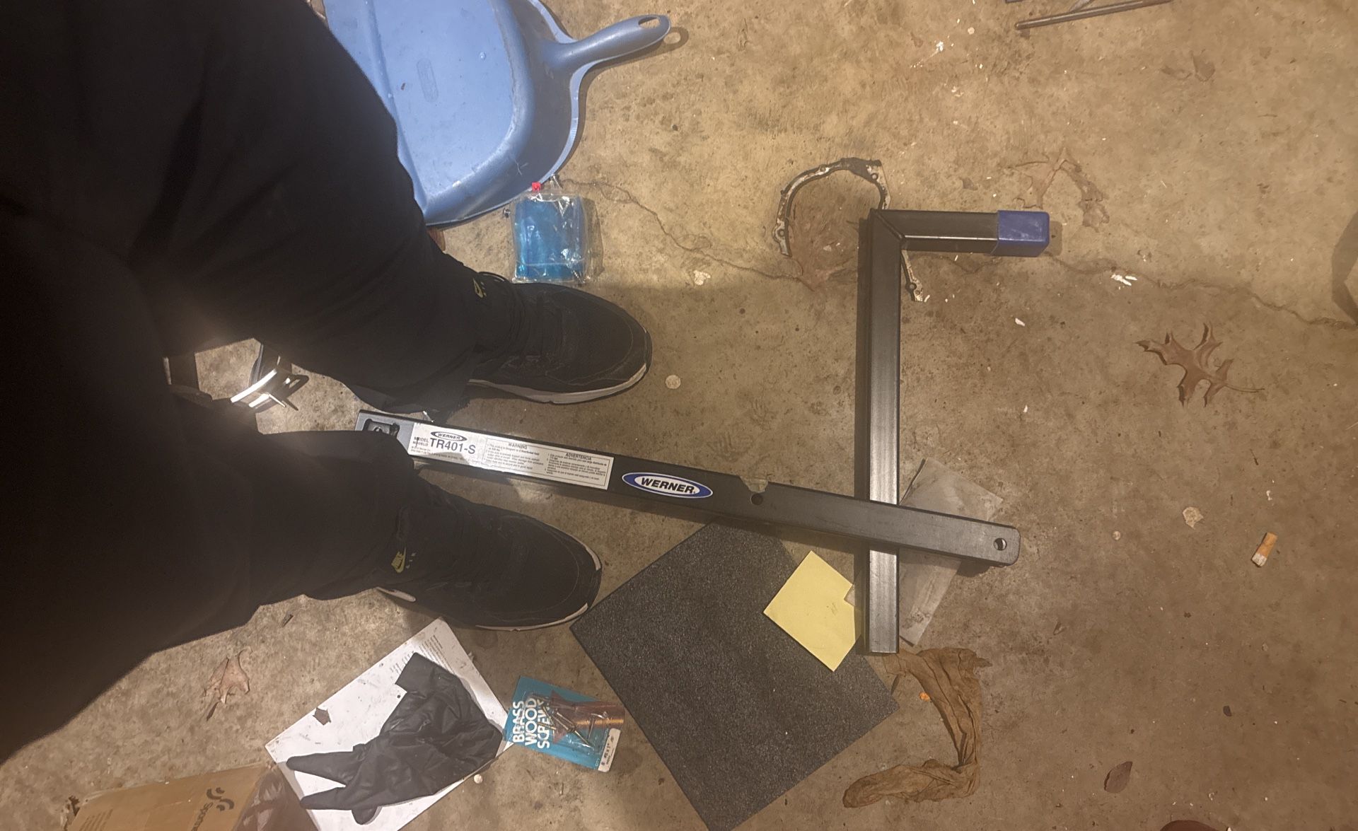 2 Pieces For A Werner Ladder Rack
