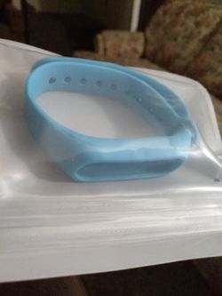 Blue bracelet replacement for smart watch