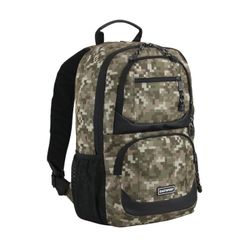 Digital Pattern Commuter Tech Backpack, Pixel Camouflage