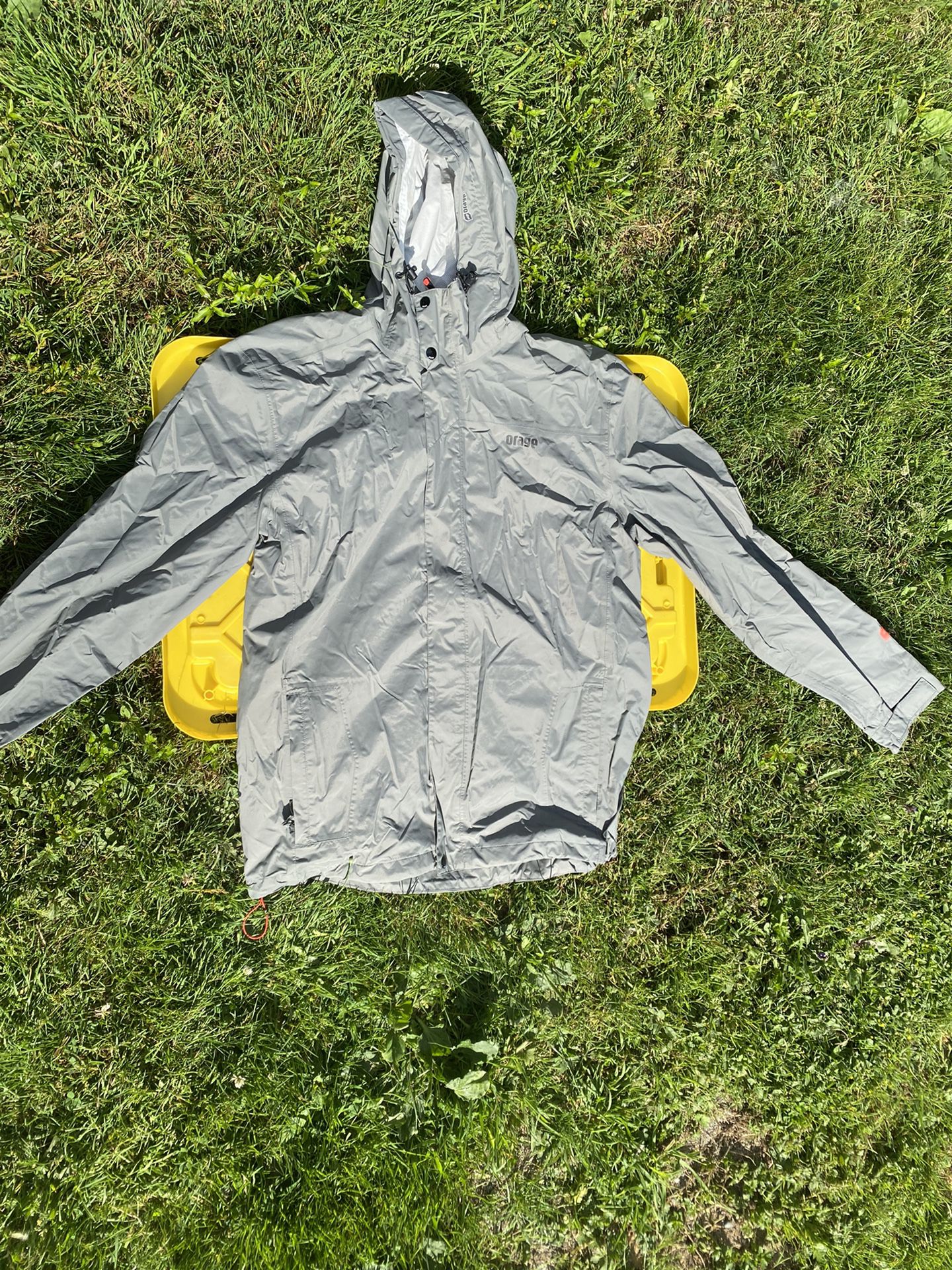 Orage Large Size Raincoat With Welded Seams And Vents