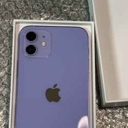 iPhone 12 128GB Purple UNLOCKED Like New 