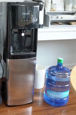Primo Water Dispenser (Hot And Room Temperature Works Perfect! Not The Cold). Keeps Your 5-gallon Upside And Not Upside Down