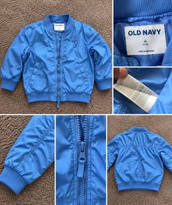 Old Navy Kids Bomber Jacket Size M (7-8)