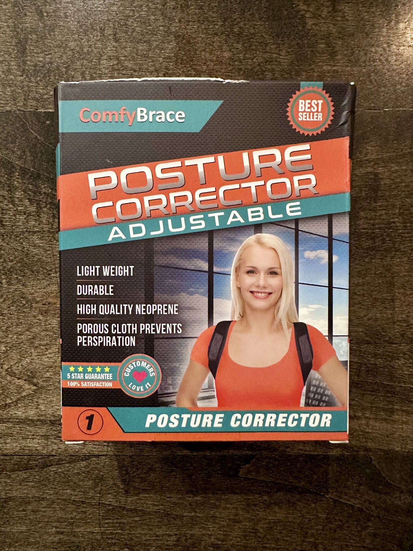 ComfyBrace Posture Corrector-Back Brace for Men and Women