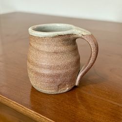 *SALE* Handmade “Buck” 87 Pottery Mug - Texas - Tiny Stoneware Pitcher