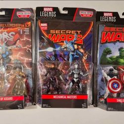 2015 Marvel Legends Series 2 Pack Figures with Comic Books