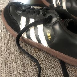 Black Adidas Samba Size 2.5