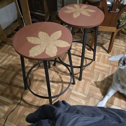 Two Stool Seats