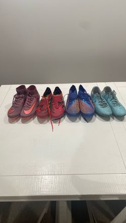 soccer cleats all elite but the Nike are not