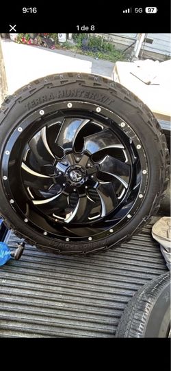 Fuel rims and tires for sale