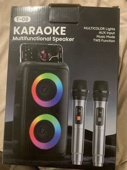 Karaoke multifunctional speaker