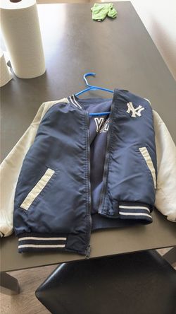 Vintage Yankees double sided kids Jacket L/Xl