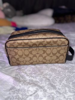 Coach toiletry bag